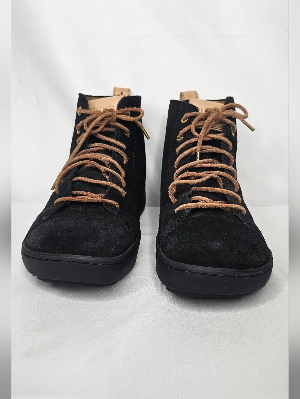 Birkenstock Bartlett Black Suede High Top Sneaker Boots Mens 10 Womens 12 EU 43